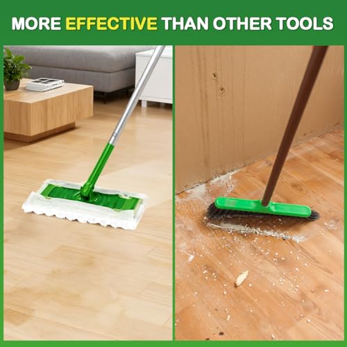 Heavy Duty Dry Sweeping Cloths - 32 Count Multi-Surface Mop Refill Pads