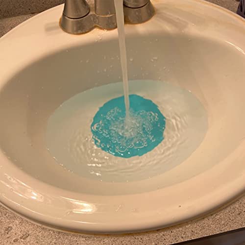2PCS Silicone Bathtub Drain Stopper & Hair Catcher - 6 Inch