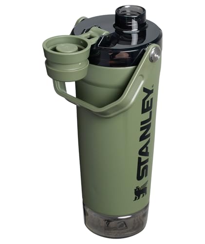 Insulated Stainless Steel Shaker Bottle 20 oz Dried Pine