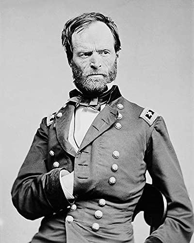 William T. Sherman Civil War General 8x10 Historical Photograph Print