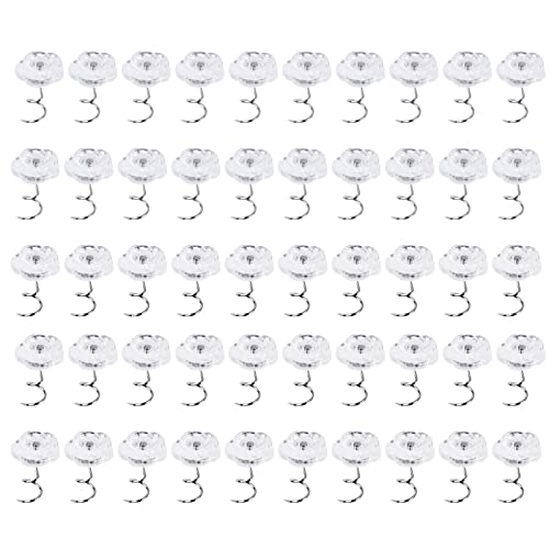 50Pcs Upholstery Twist Pins with Rose Heads for Slipcovers