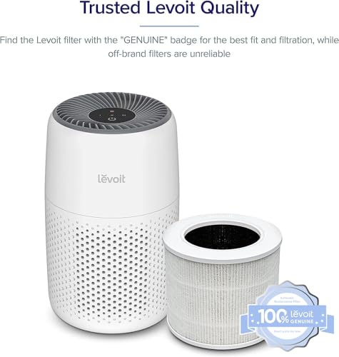 Levoit Core Mini-P Air Purifier Replacement Filter Genuine 3-Stage HEPA