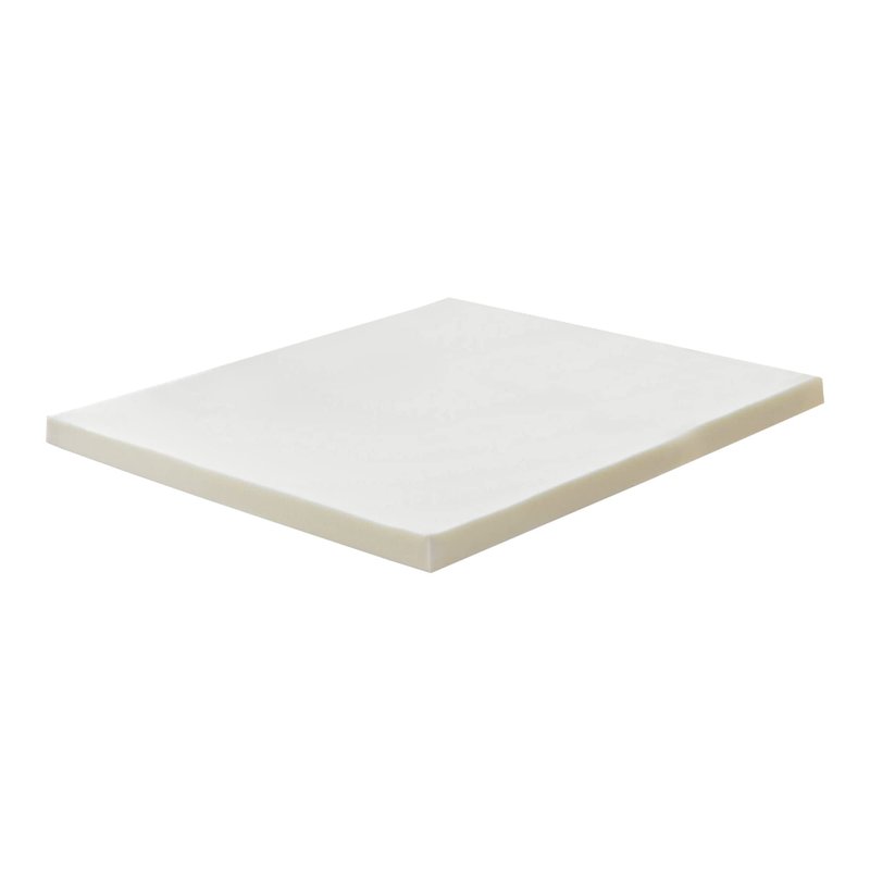 Spring Coil 2-inch High-Density Foam Bedding Mattress Topper | Breathable, Soft and Relaxing Bed Top Padding, Perfect Toppers Providing Support for Back and Lower Back for Mattress, Full, Off-White