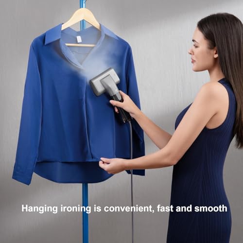 Portable Handheld Garment Steamer for Clothes - 1200W Travel Iron, 15S Heat