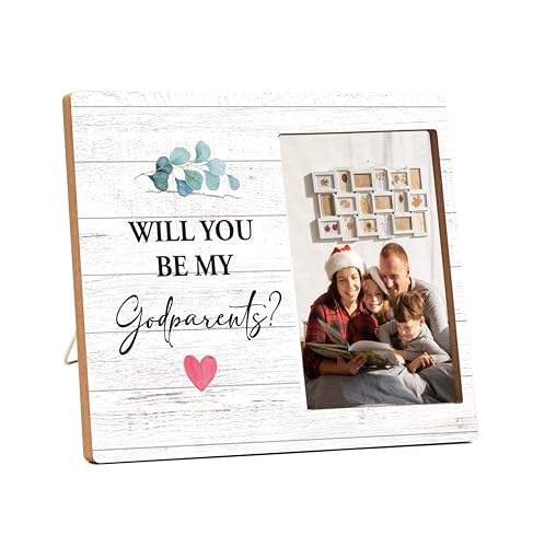 Godchild's Godparents Proposal Gift Photo Frame for Baptism & Special Occasions