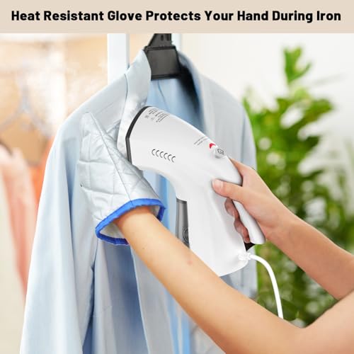 2-in-1 Handheld Clothes Steamer and Dry Iron with 250ml Tank