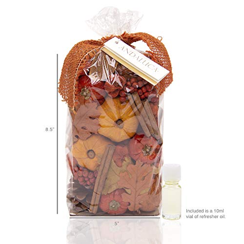 Fall Harvest Botanical Potpourri with Pumpkin Patch Fragrance, 20 oz