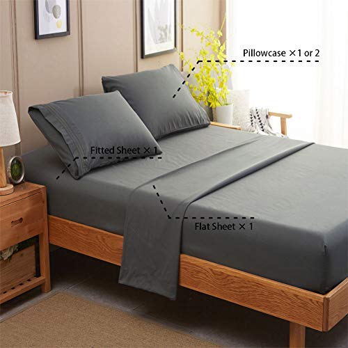 SONORO KATE 4-Piece Queen Bed Sheet Set - 16-Inch Deep Pocket Microfiber