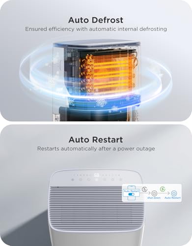 GoveeLife WiFi Dehumidifier for Home 4,500 sq ft, 50-137 Pints, 2.0Gal Bucket