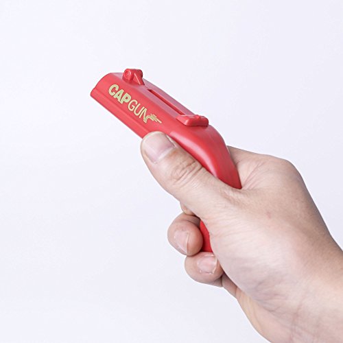 Frola Red & Gray Creative Beer Bottle Opener Launcher – Shoots Over 5 Meters