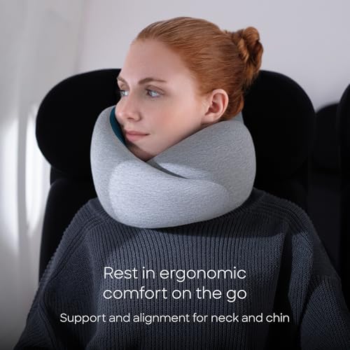 Ostrichpillow Go Memory Foam Travel Pillow - 360° Ergonomic Neck Support