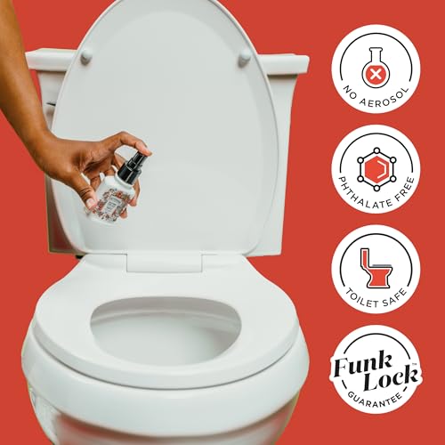Toilet Odor Eliminator Spray, Travel Size Bathroom Deodorizer 5-Pack