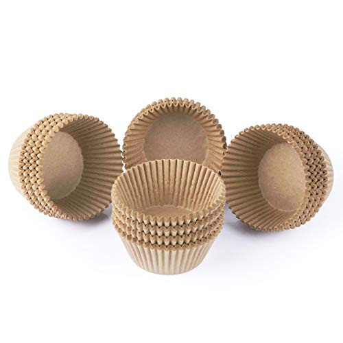 Standard Paper Cupcake Liners - 500 Count Greaseproof Muffin Baking Cups