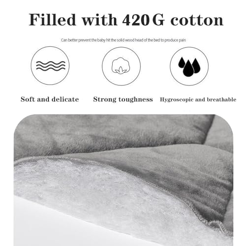 Velvet Headboard Cover for Queen, Twin, Full, King Beds - Dustproof & Soft