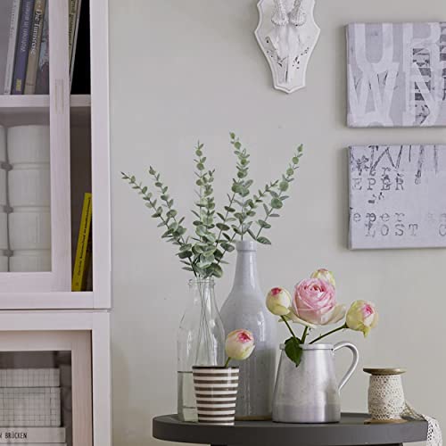 18pcs Artificial Eucalyptus Stems - Realistic Home Decor