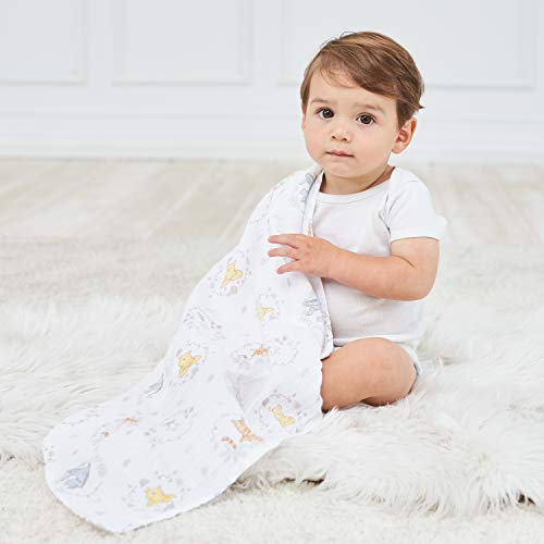 aden + anais Essentials Disney Cotton Muslin Swaddle Blankets (4-Pack)