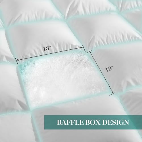 Martha Stewart Queen Goose Feather & Down Comforter - All Season Duvet Insert