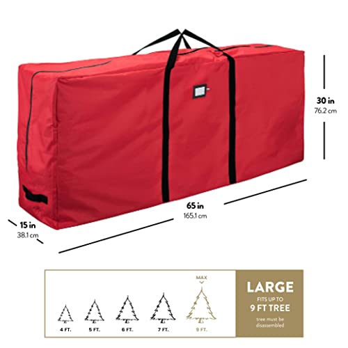 Large Christmas Tree Storage Bag for 9 Ft Trees Waterproof Oxford