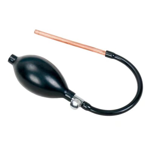 YIINNIIY Sugar Blower Pump for Candy Art, Sugar Art Tool, Black Rubber & Copper, FOOD SHAKER