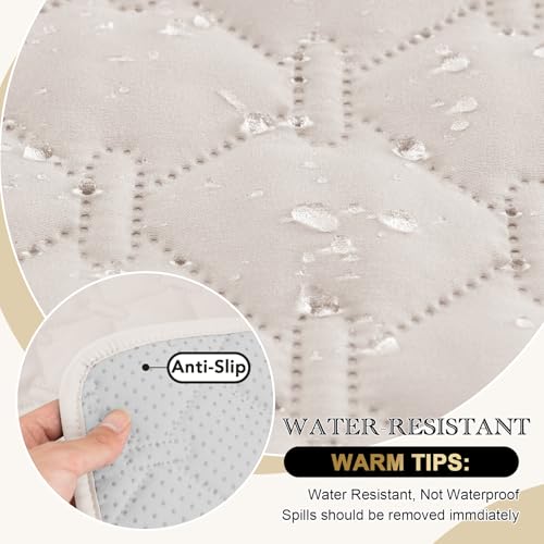 Water-Resistant Loveseat Couch Cover for Dogs - Non-Slip Protection
