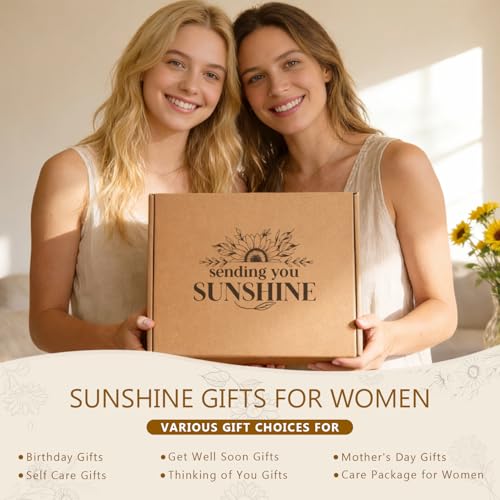 Sunshine Gift Basket for Women - Get Well & Birthday Package