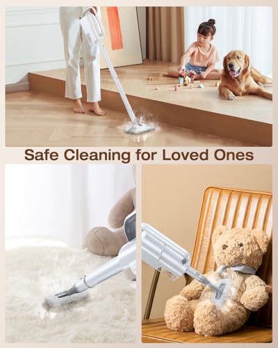 LABIGO 10-in-1 Steam Mop & Detachable Handheld Steam Cleaner for Multi-Surface