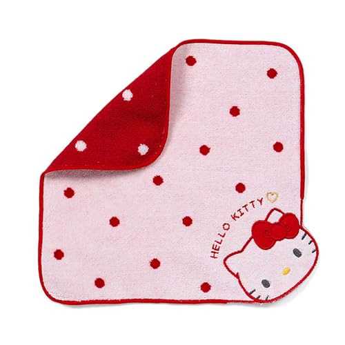 Hello Kitty Petite Towel - Sanrio Cotton Hand Towel with Kitty Design