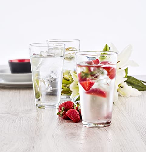 13 oz Double Old Fashioned Rocks Glasses, 12-Piece Set, Dishwasher Safe