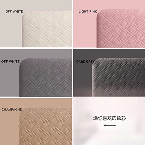 Velvet Bed Headboard Slipcover - Washable Dustproof Protector