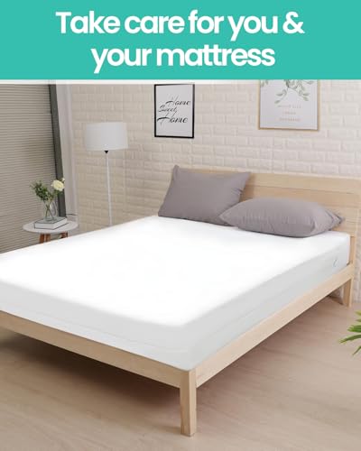 Twin XL Mattress Protector 39"x80" Waterproof Soft Breathable