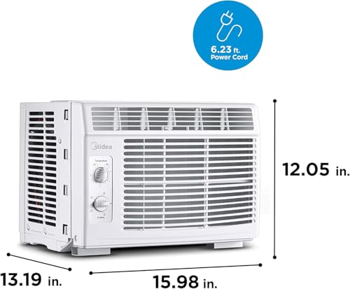 5,000 BTU Window Air Conditioner for Small Rooms up to 150 Sq. Ft.