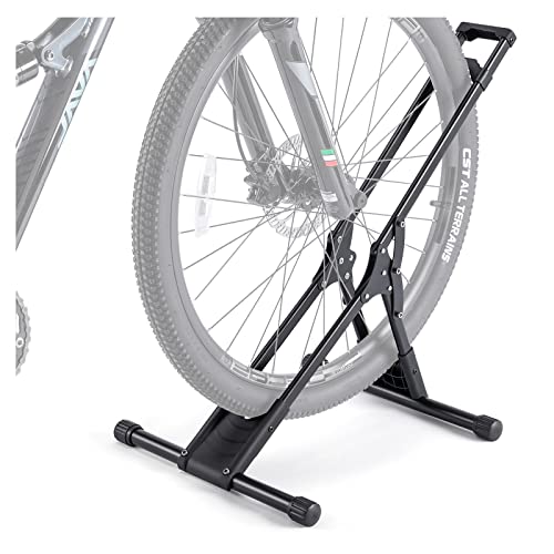 Adjustable Indoor Bike Floor Stand Rack for Garage and Home Storage