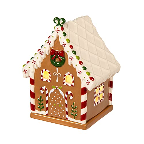 ScentSationals Candy House Christmas Wax Warmer - Holiday Scented Melts