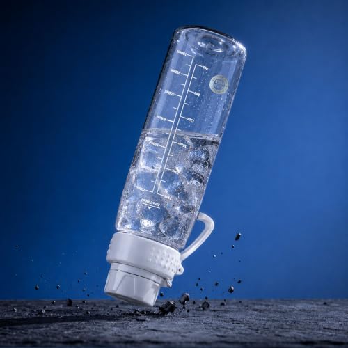 32oz Clear Water Bottle BPA-Free Plastic Leakproof Gym Hiking