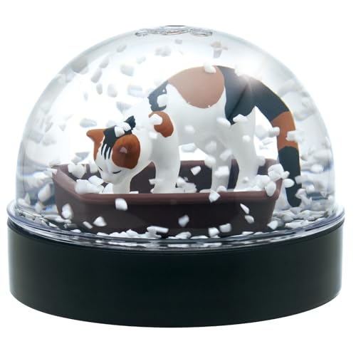 Cat Litter Snow Globe Miniature Blind Box – Japanese Collectible Decor