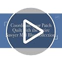 Twin Size Reversible Cotton Patchwork Quilt - Blue Farmhouse Design