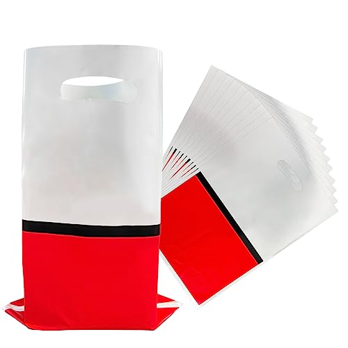 30-Piece Cartoon Animation Party Gift Bags with Handles, 10x6.5 Inches