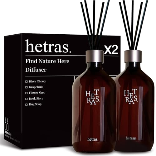 Premium Reed Diffuser Set - Flower Shop Scent - 2 Pack, 33.8 fl.oz Total