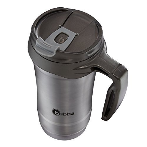 Bubba HERO 18 oz Vacuum-Insulated Stainless Steel Travel Mug with Handle, Gunmetal
