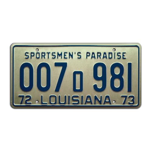 Jaws 50th Anniversary Shark Autopsy Vanity Plate, Embossed Metal Sign