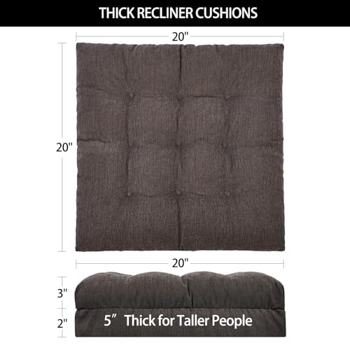 5-Inch Thick Recliner Booster Seat Cushion for Elderly & Seniors