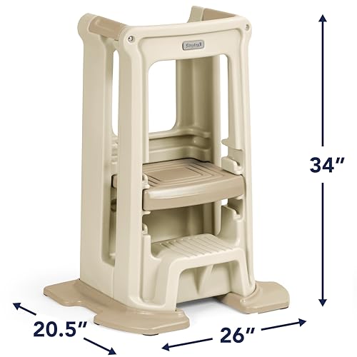 Adjustable Toddler Learning Tower Kitchen Helper Step Stool