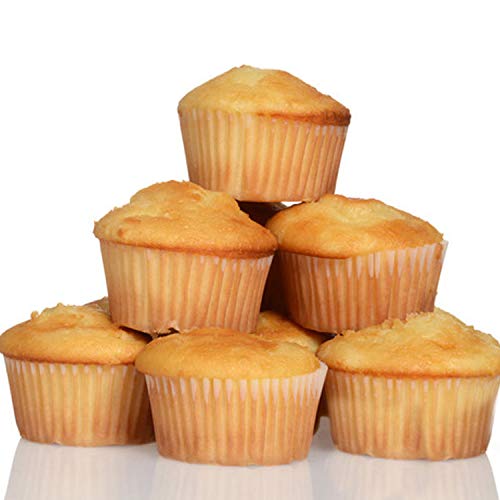 Standard Paper Cupcake Liners - 500 Count Greaseproof Muffin Baking Cups