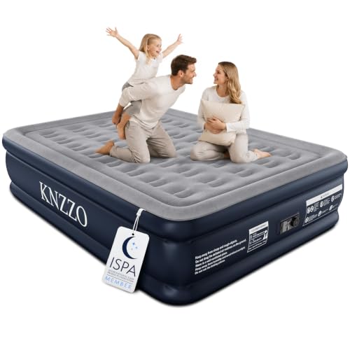 Queen Air Mattress with Built-In Pump - 18 Inch Raised Inflatable Bed