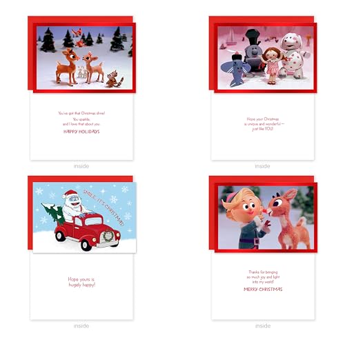 Rudolph the Red-Nosed Reindeer Christmas Cards Set RUDOLPH XMAS MOVIE CB 15CT