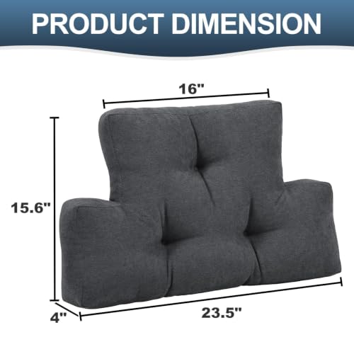 Lumbar Support Pillow for Recliners and Chairs – Soft Back Cushion for Pain Relief