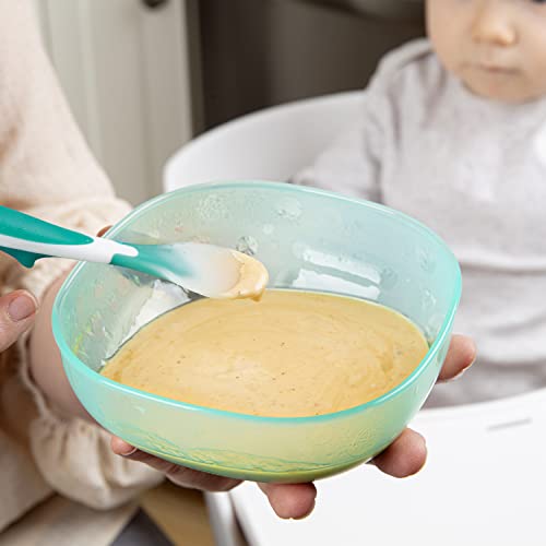 Temperature Sensing Baby Feeding Spoons Soft Silicone 4-Pack