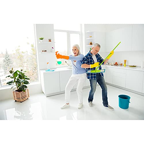 Microfiber Dust Cleaner Kit with 1 Handle and 3 Replacement Pads