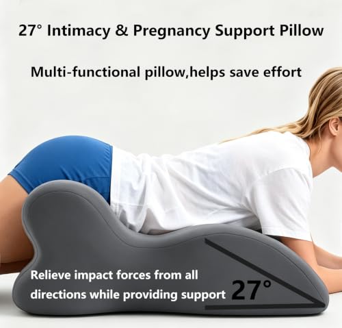 Adjustable Pregnancy Support Pillow - Ergonomic Foam Wedge Cushion