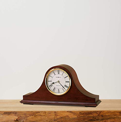 Hardwood Mantel Clock with Westminster Chime and Quartz Movement